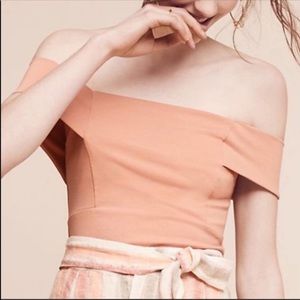 Women’s Deletta Anthro Off The Shoulder Top Large